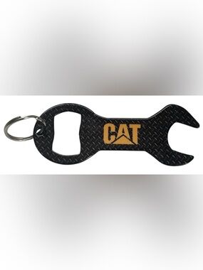 CAT BOTTLE OPENER KEYCHAIN CATERPILLAR
